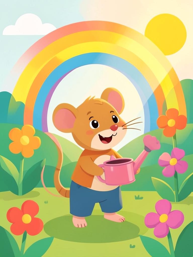 Cover of Milo's Rainbow Garden