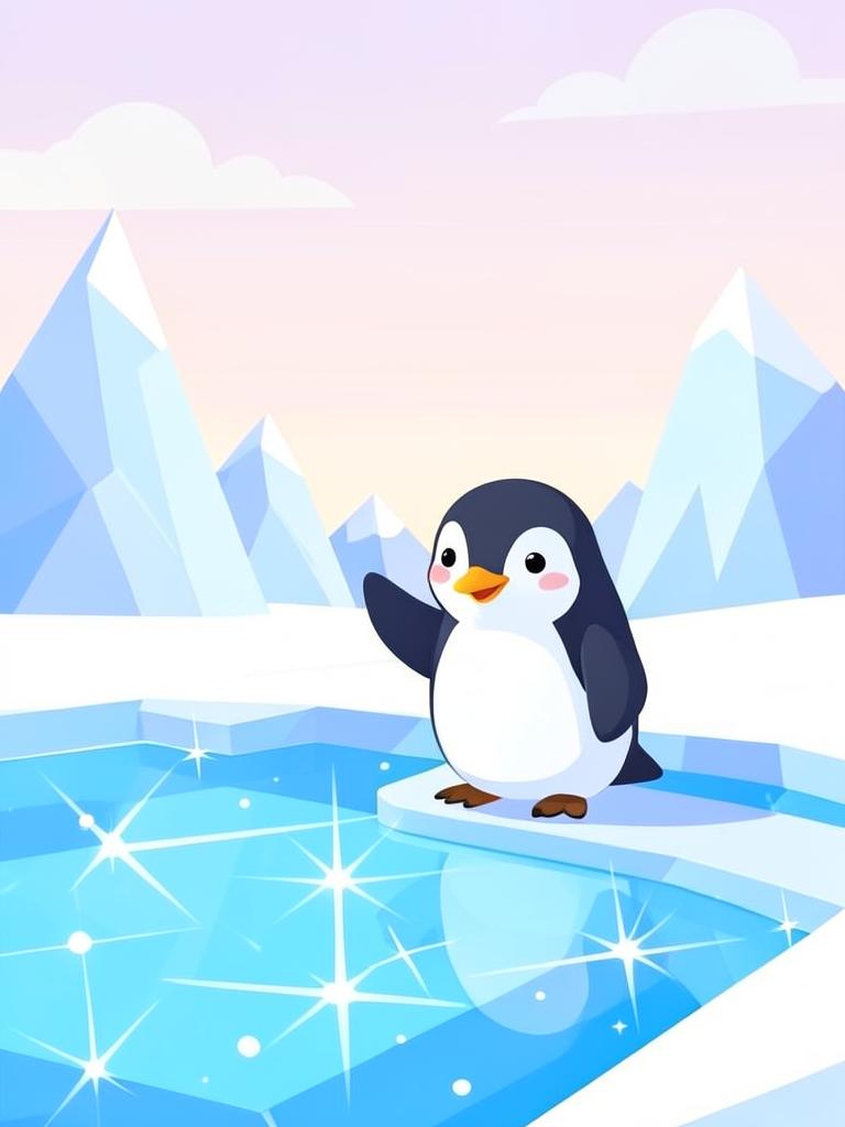 Cover of Penny Penguin's Big Splash